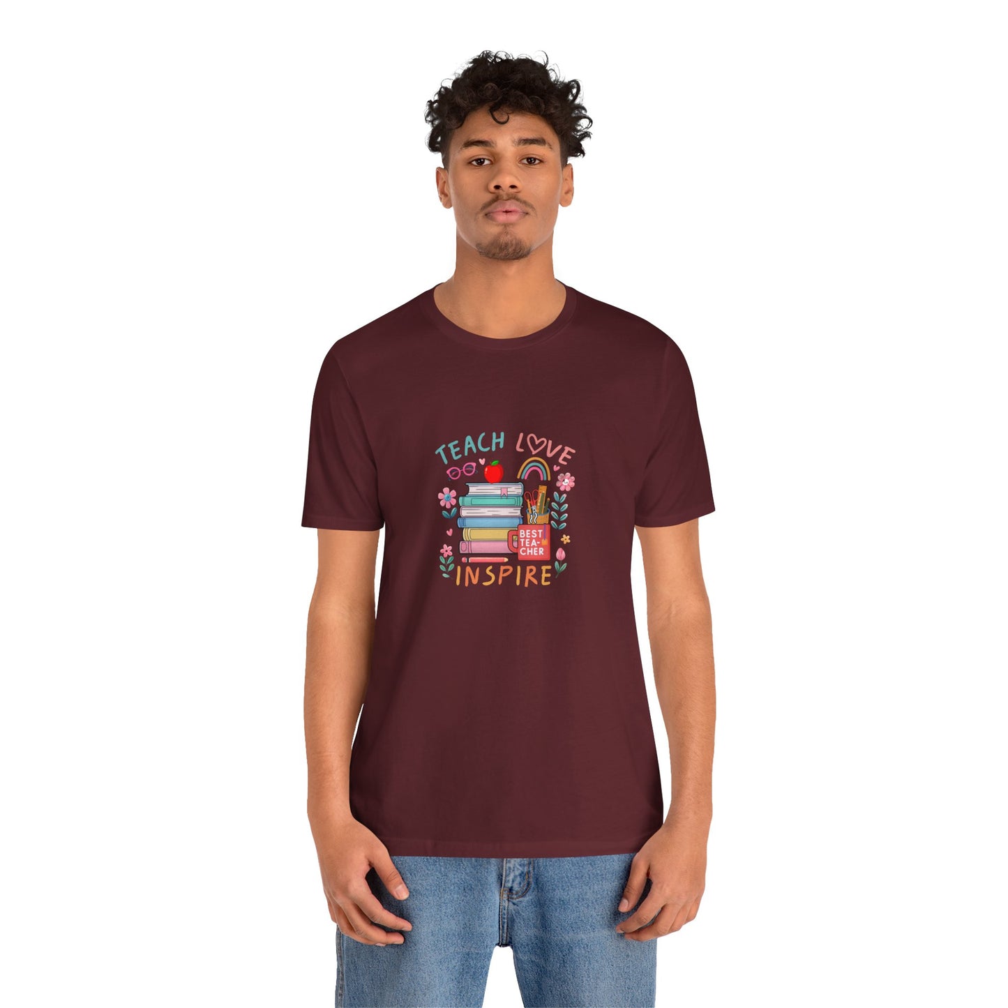 Teach Love Learn Graphic T-Shirt
