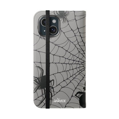 Telaraña - Funda con tapa para iPhone