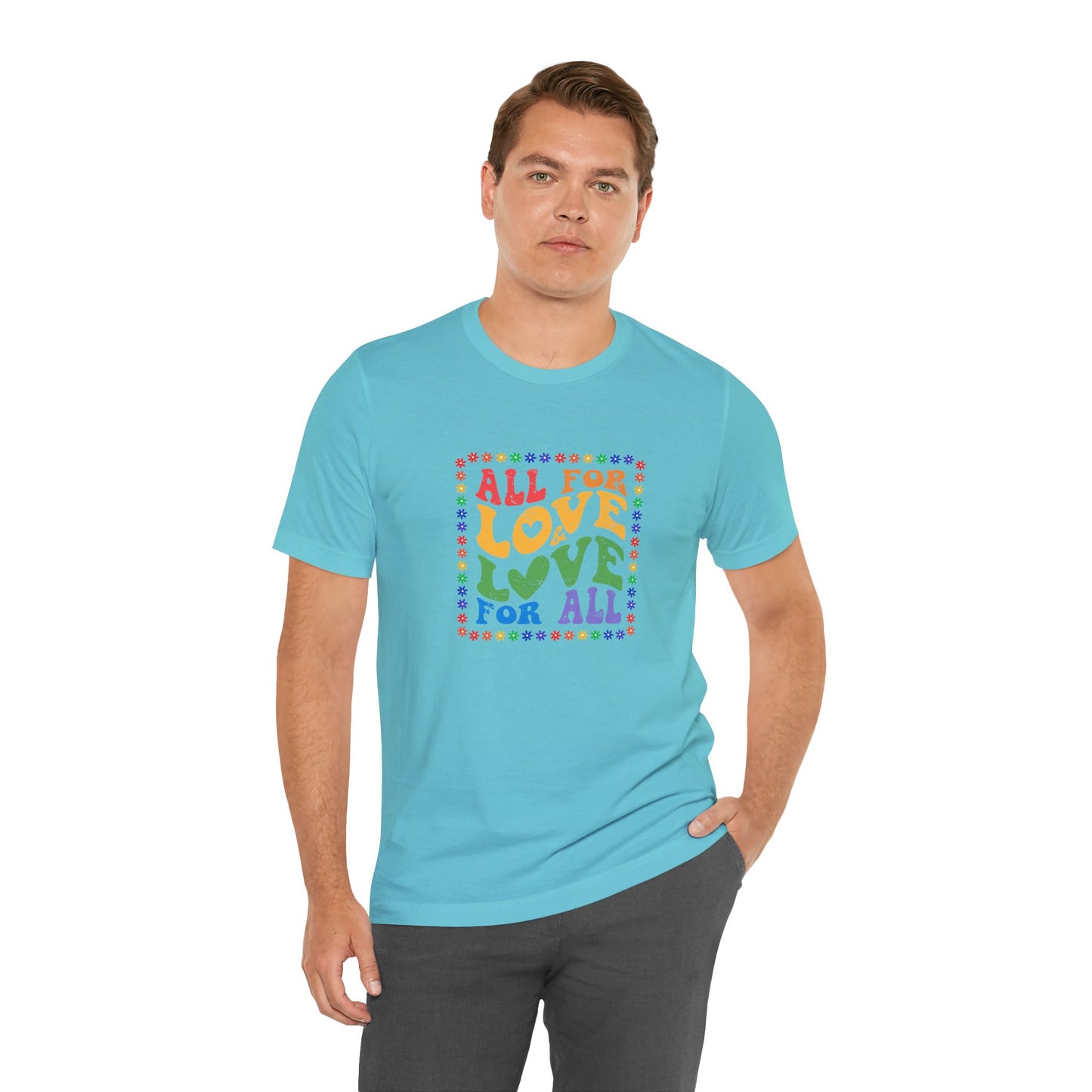All for Love Pride Graphic Tee