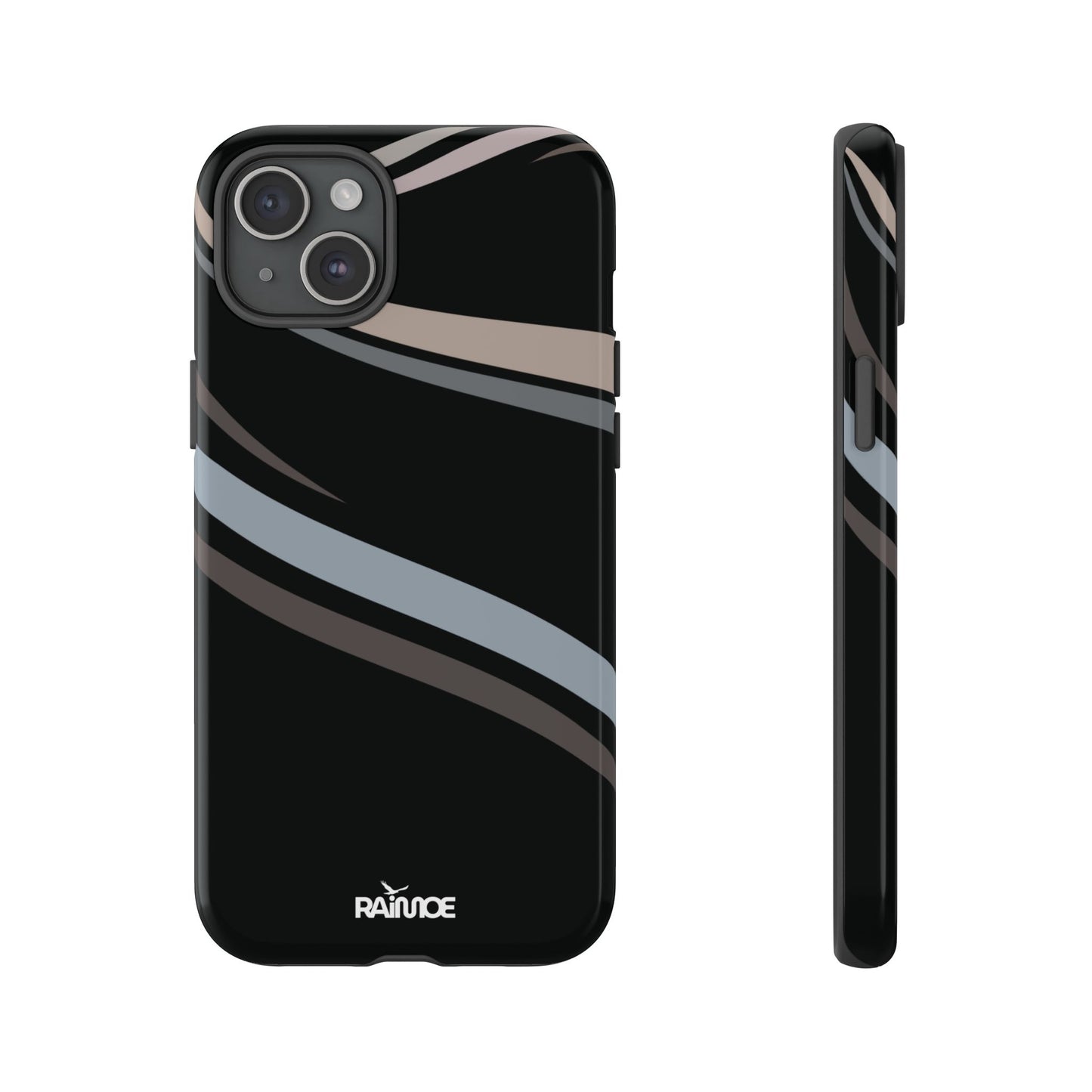 Ripple Lines - iPhone Tough Case (Glossy)