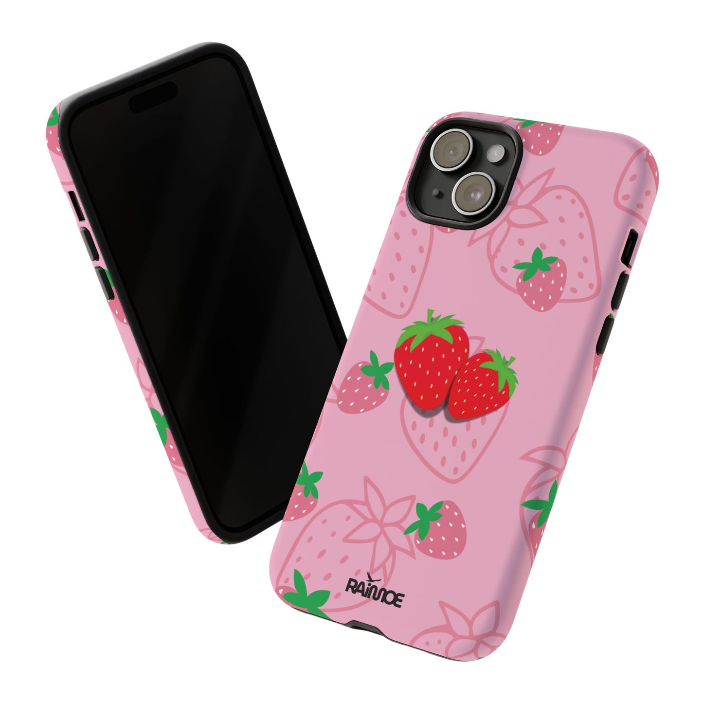 Fresa Jugosa - Funda Resistente para iPhone (Mate)