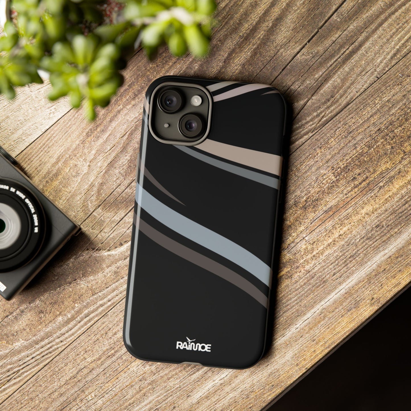 Ripple Lines - iPhone Tough Case (Glossy)