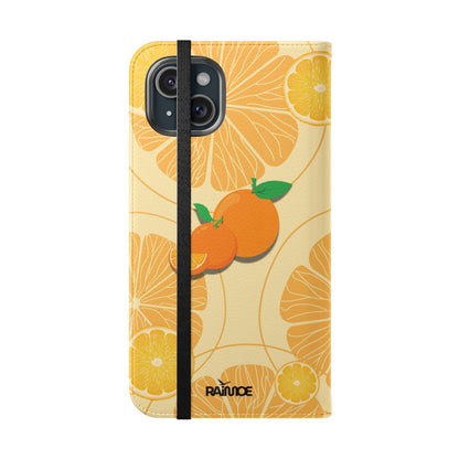 Madly Orange - iPhone Flip Case