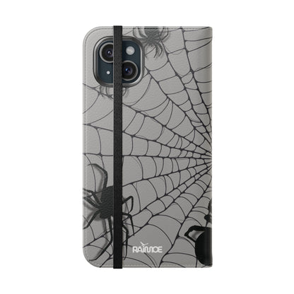 Telaraña - Funda con tapa para iPhone
