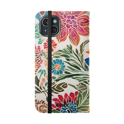 Primavera - Funda con tapa para iPhone