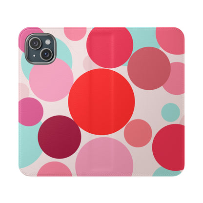 Fun Circles - iPhone Flip Case