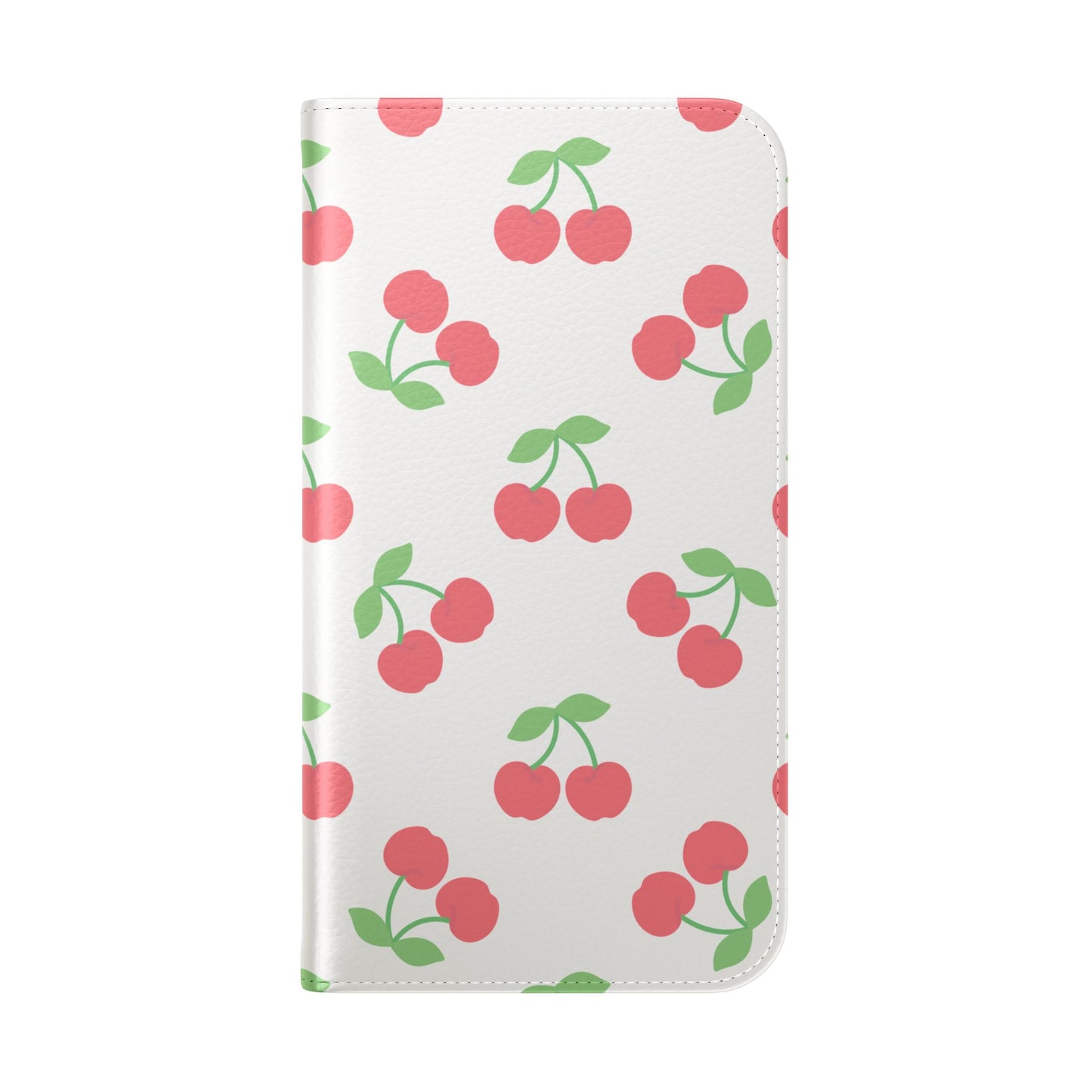 Funda con tapa para iPhone Red Cherry