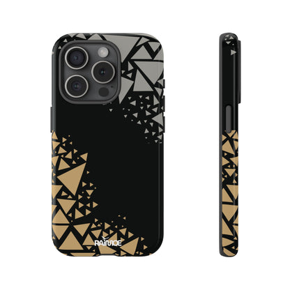 Triangles Web - iPhone Tough Case (Glossy)