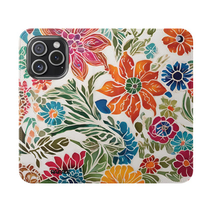 Primavera - Funda con tapa para iPhone