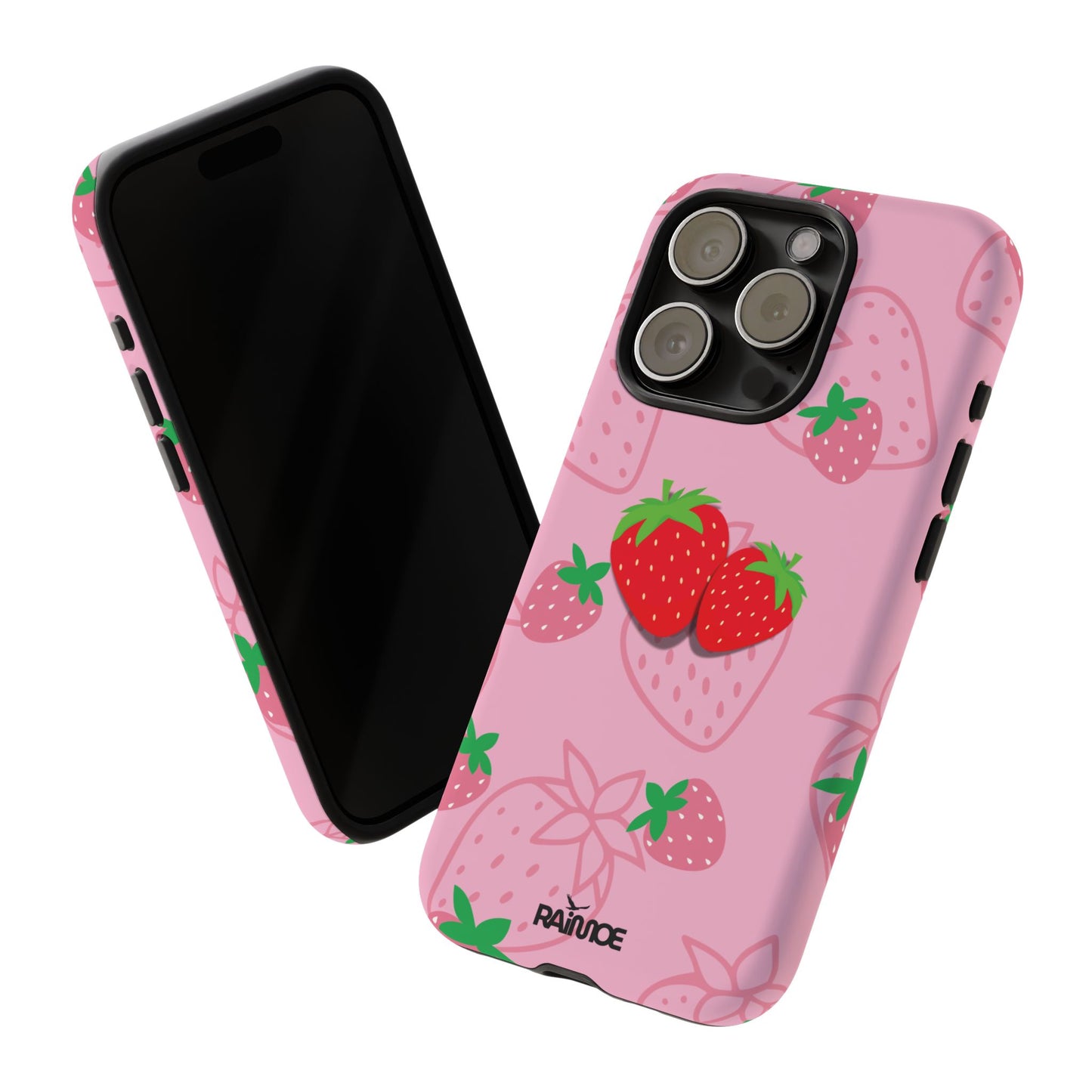 Fresa Jugosa - Funda Resistente para iPhone (Mate)