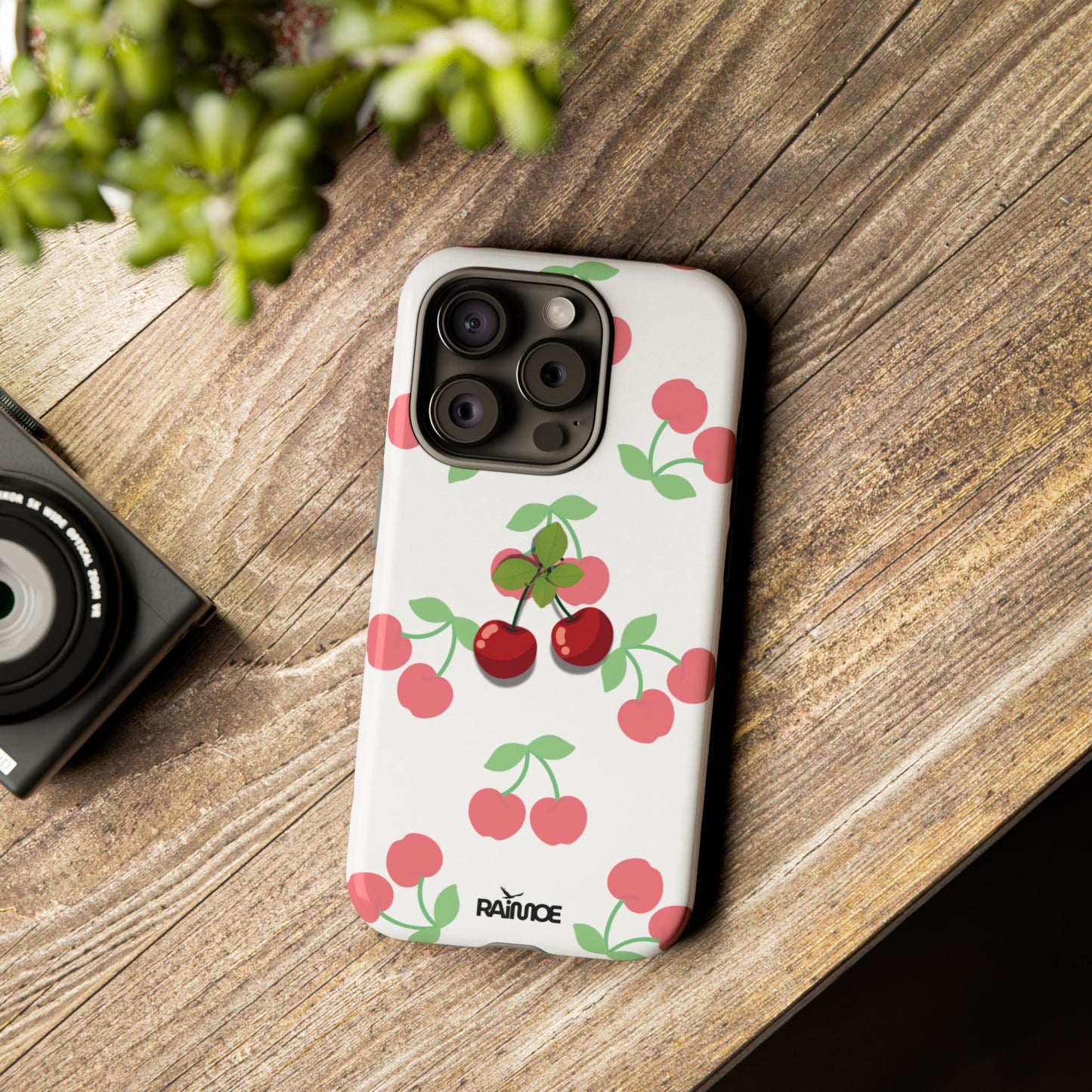 Red Cherry - iPhone Tough Case (Glossy)