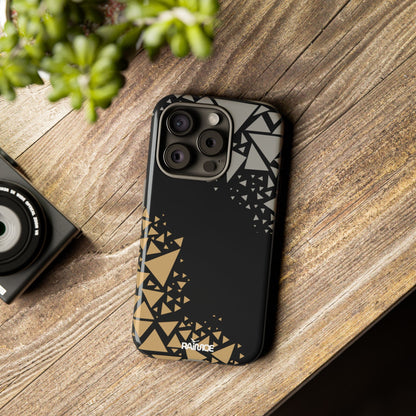 Triangles Web - iPhone Tough Case (Glossy)