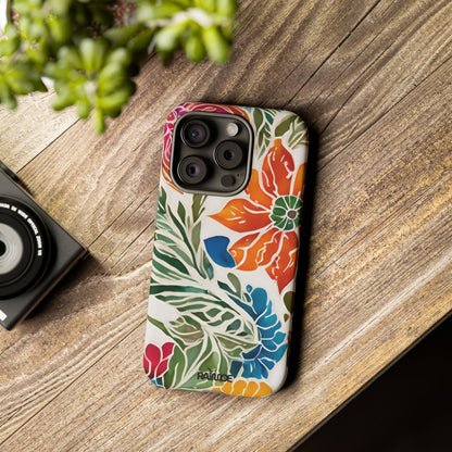 Primavera - Funda resistente para iPhone (mate)