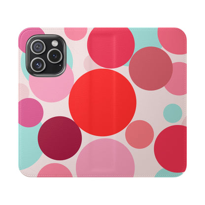 Fun Circles - iPhone Flip Case