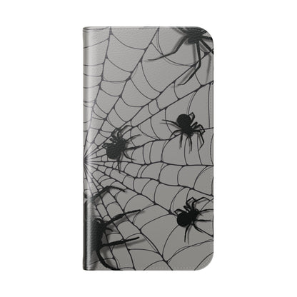 Telaraña - Funda con tapa para iPhone