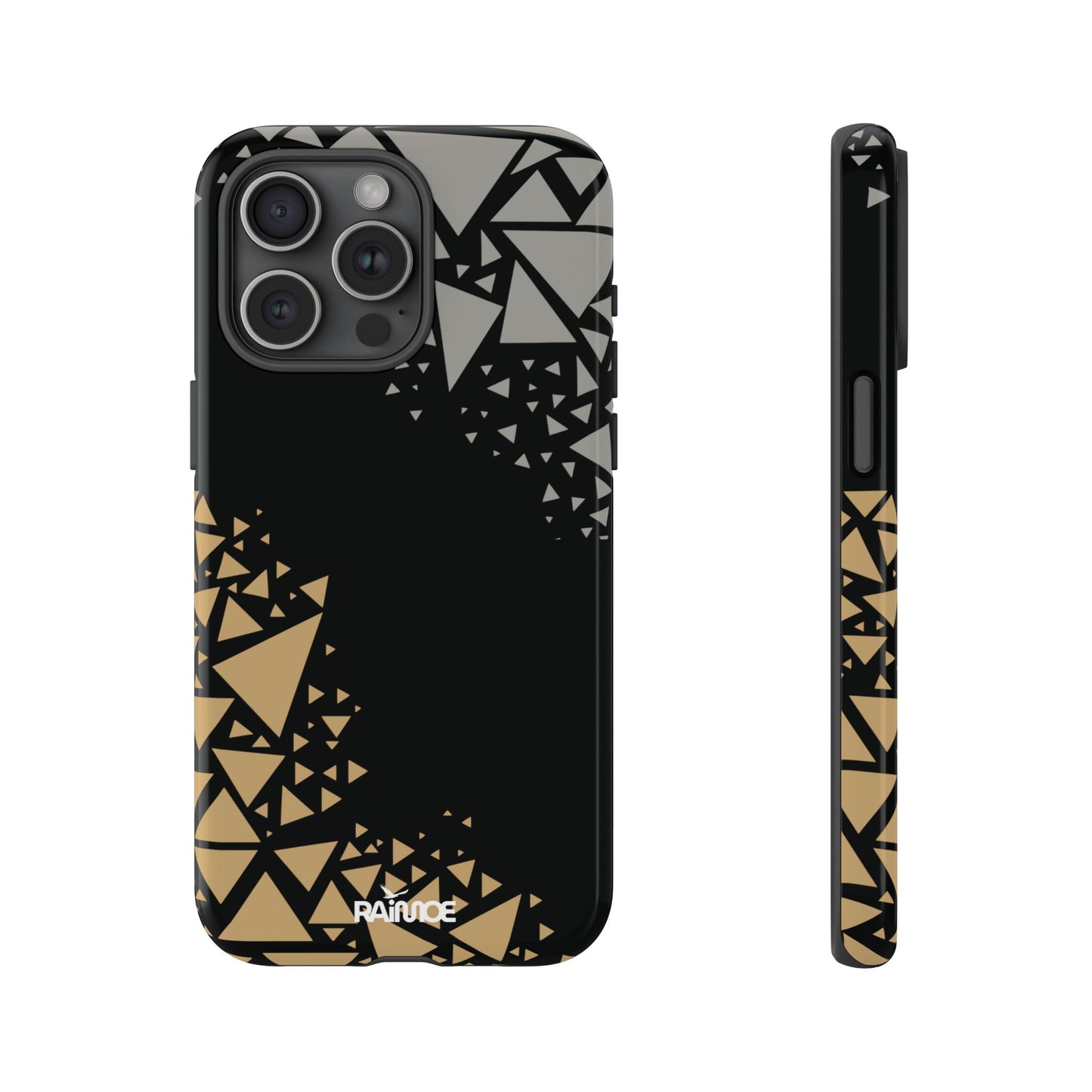 Triangles Web - iPhone Tough Case (Glossy)