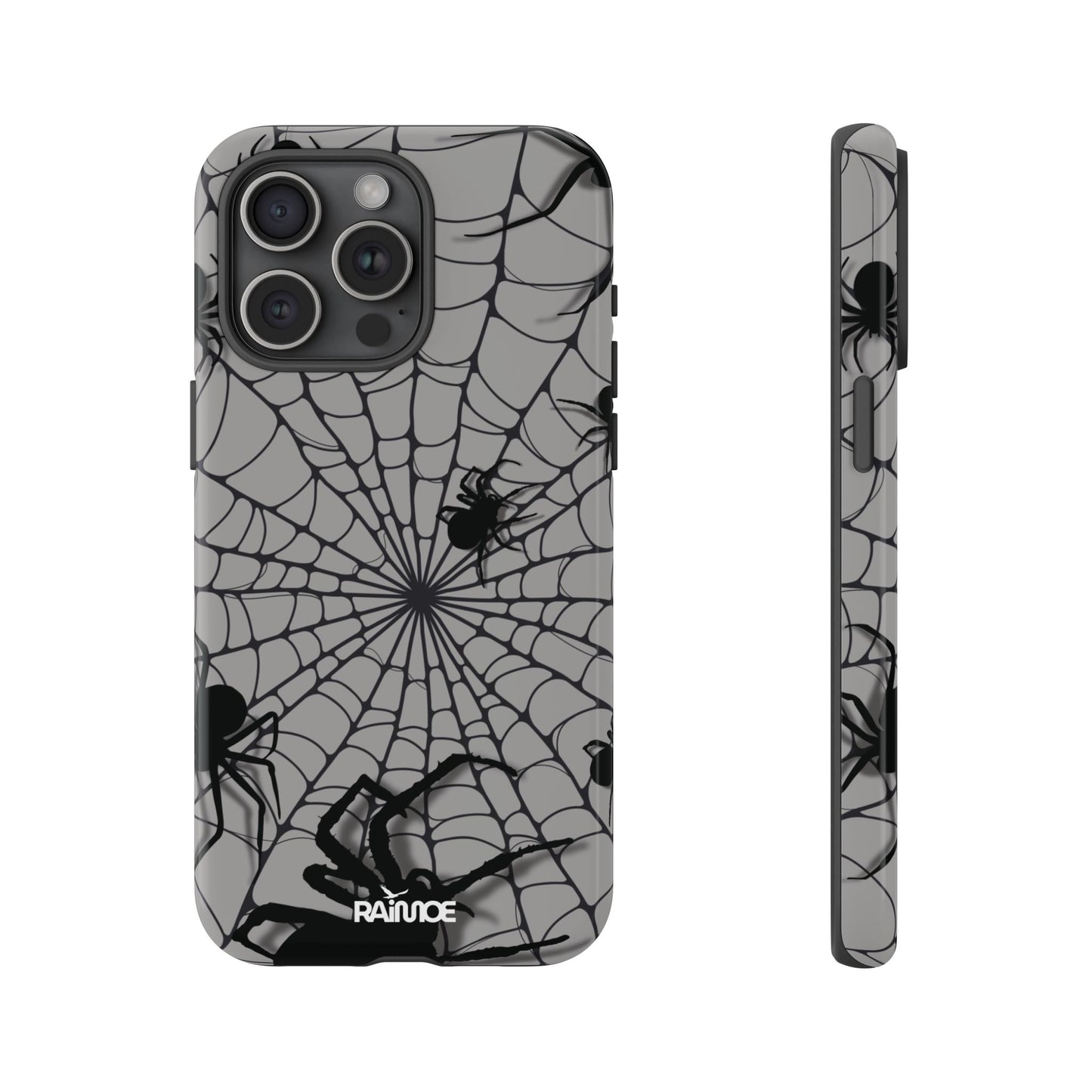 Telaraña - Funda resistente para iPhone (brillante)