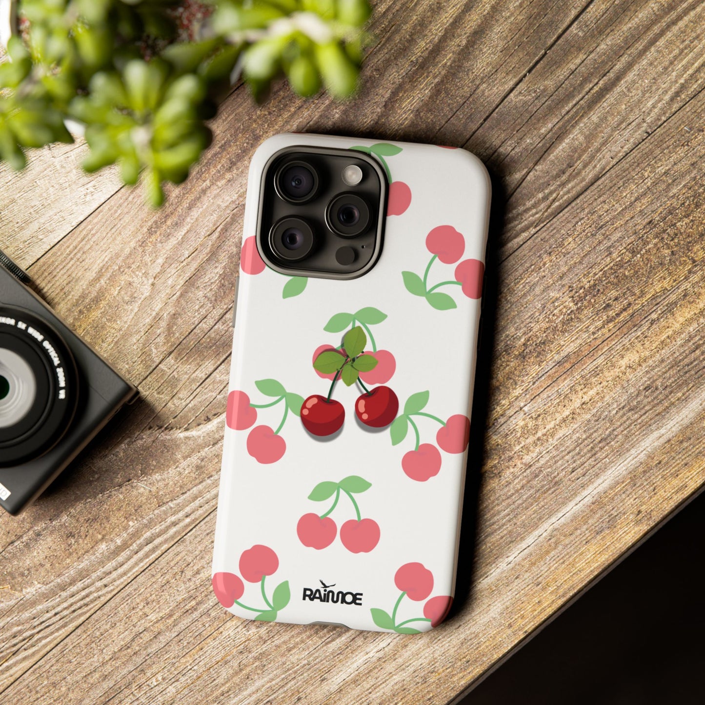 Red Cherry - iPhone Tough Case (Glossy)