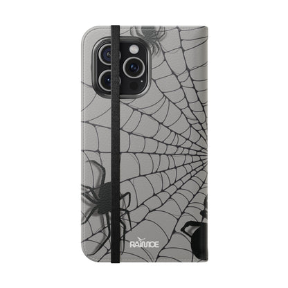 Telaraña - Funda con tapa para iPhone