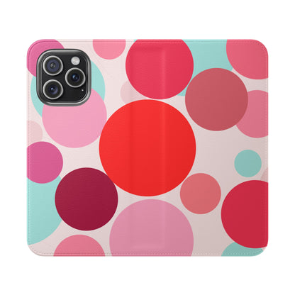 Fun Circles - iPhone Flip Case
