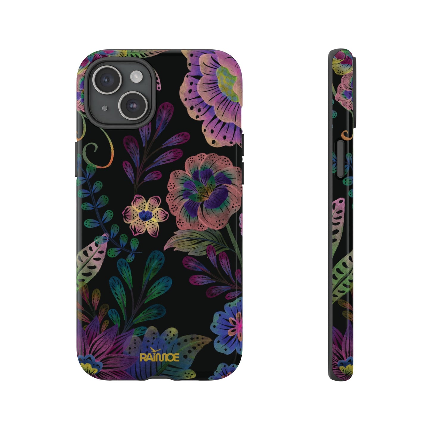 ピンク ルミナ - iPhone タフケース (光沢)