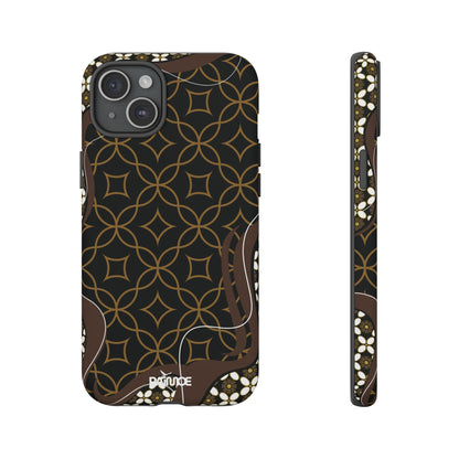 Impresión básica - Funda resistente para iPhone (mate)