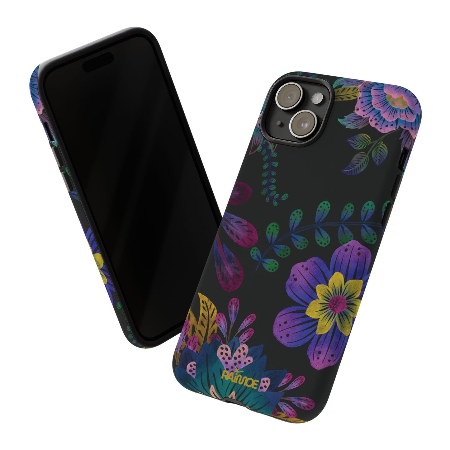 Funda resistente para iPhone (mate) Purple Lumina