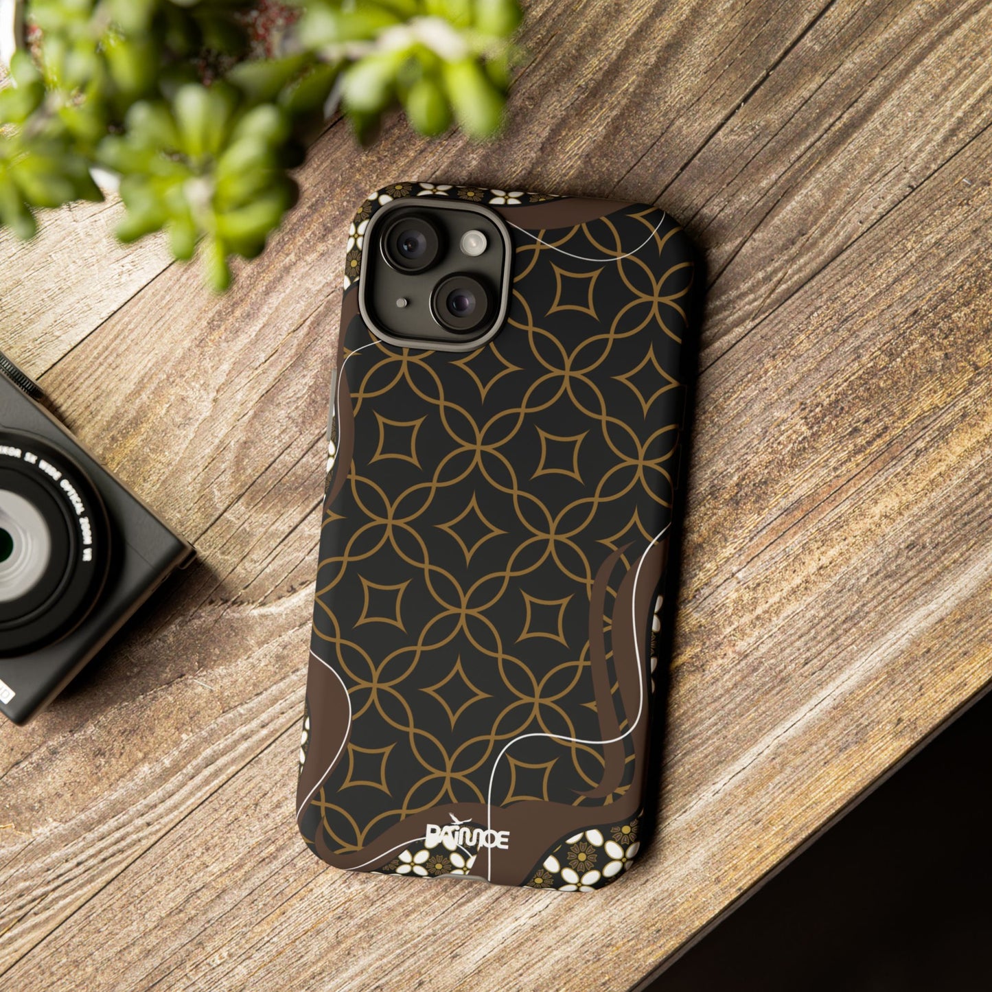 Impresión básica - Funda resistente para iPhone (mate)