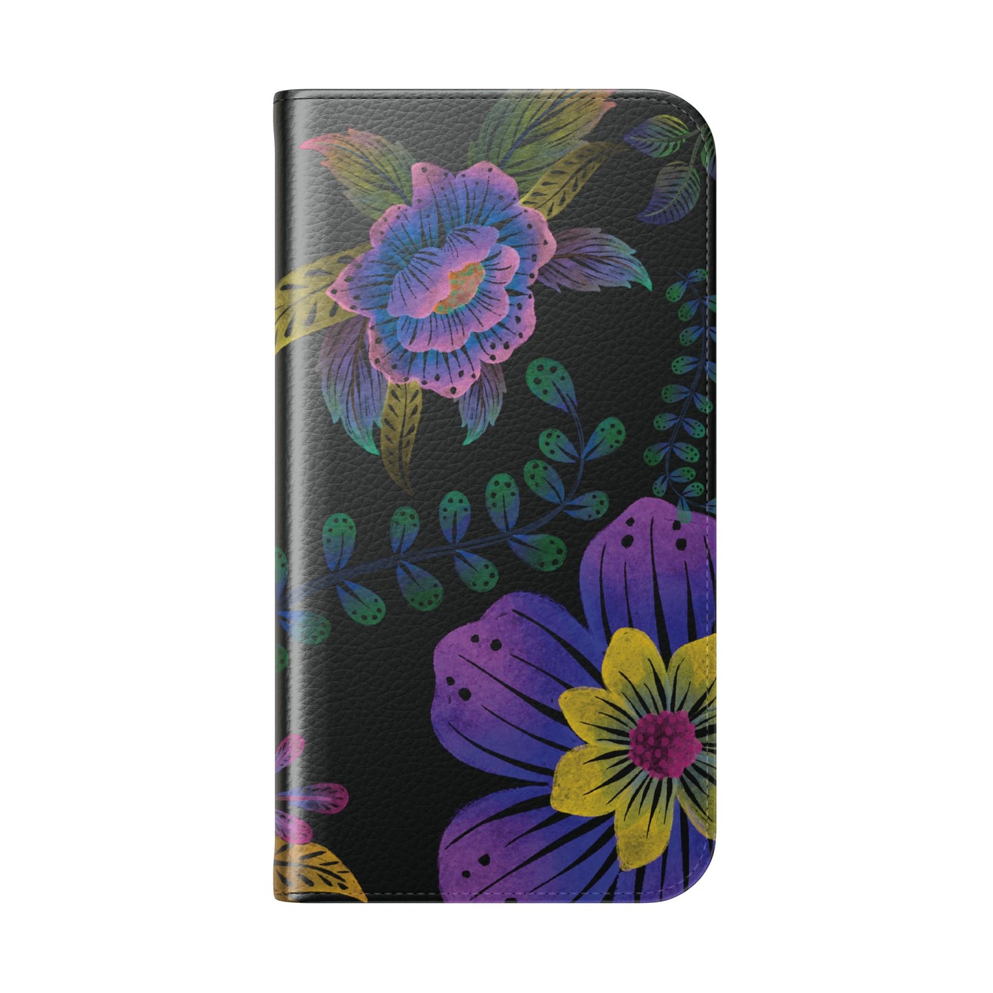 Funda con tapa para iPhone Lumina púrpura