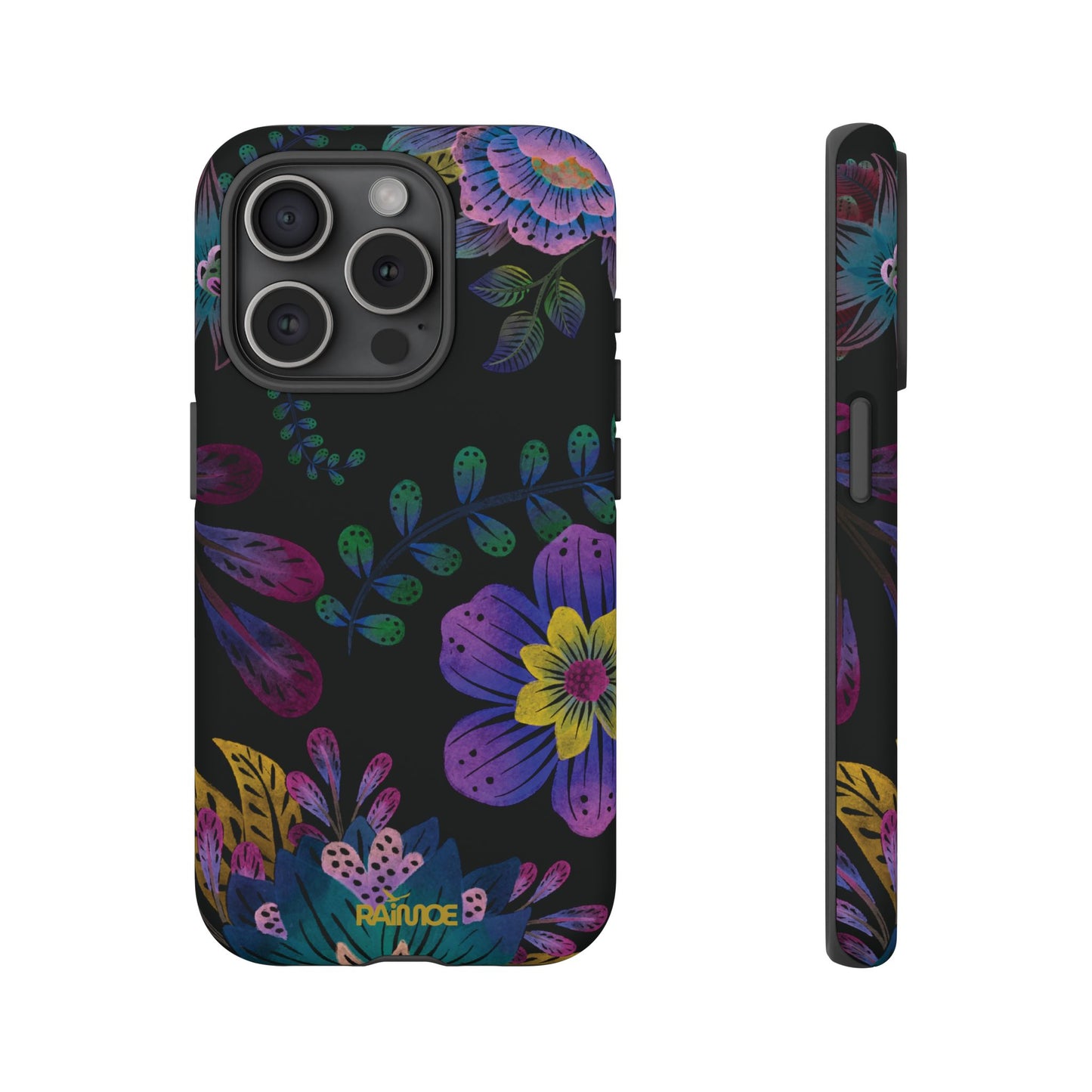 Funda resistente para iPhone (mate) Purple Lumina