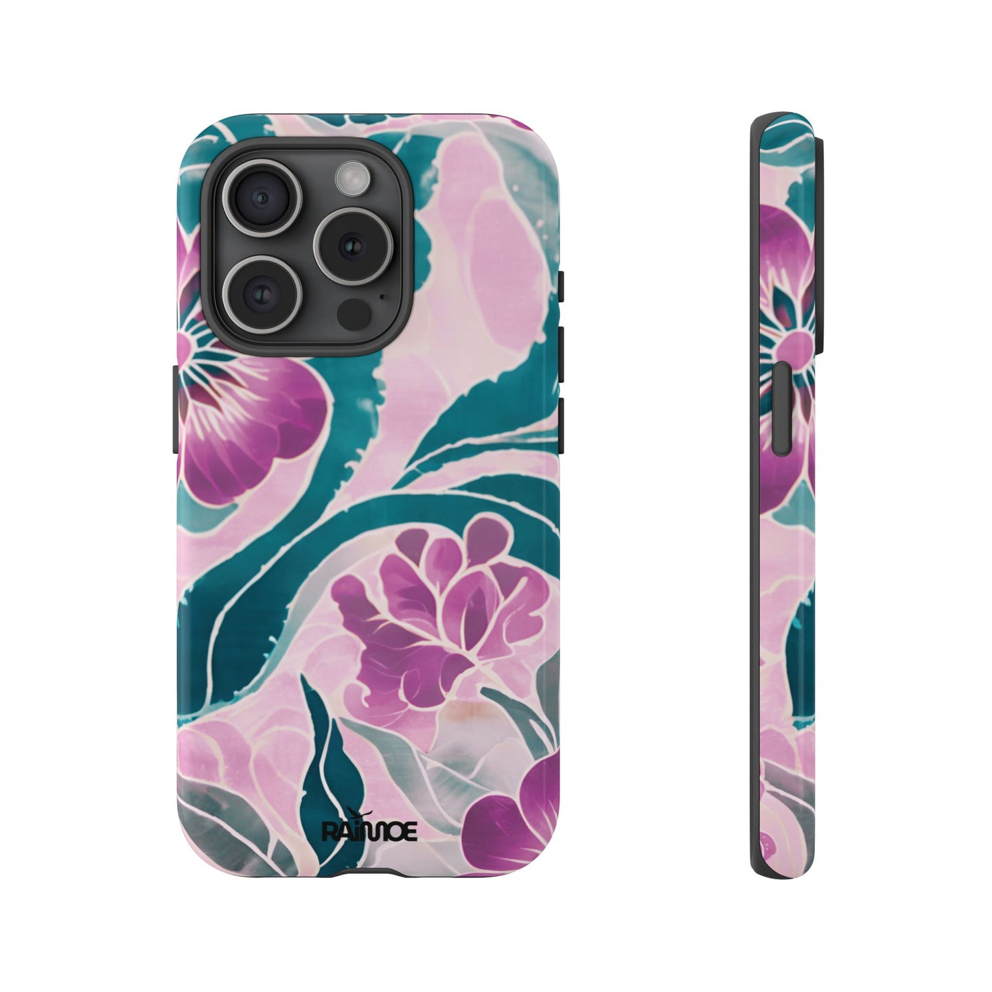 パープルビューティー - iPhone タフケース (光沢)