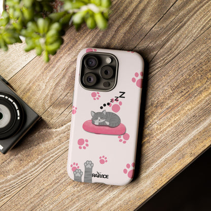 Kitty Cutie - Funda resistente para iPhone (brillante)