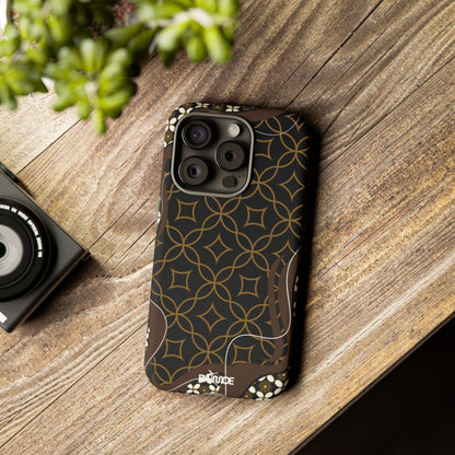 Impresión básica - Funda resistente para iPhone (mate)