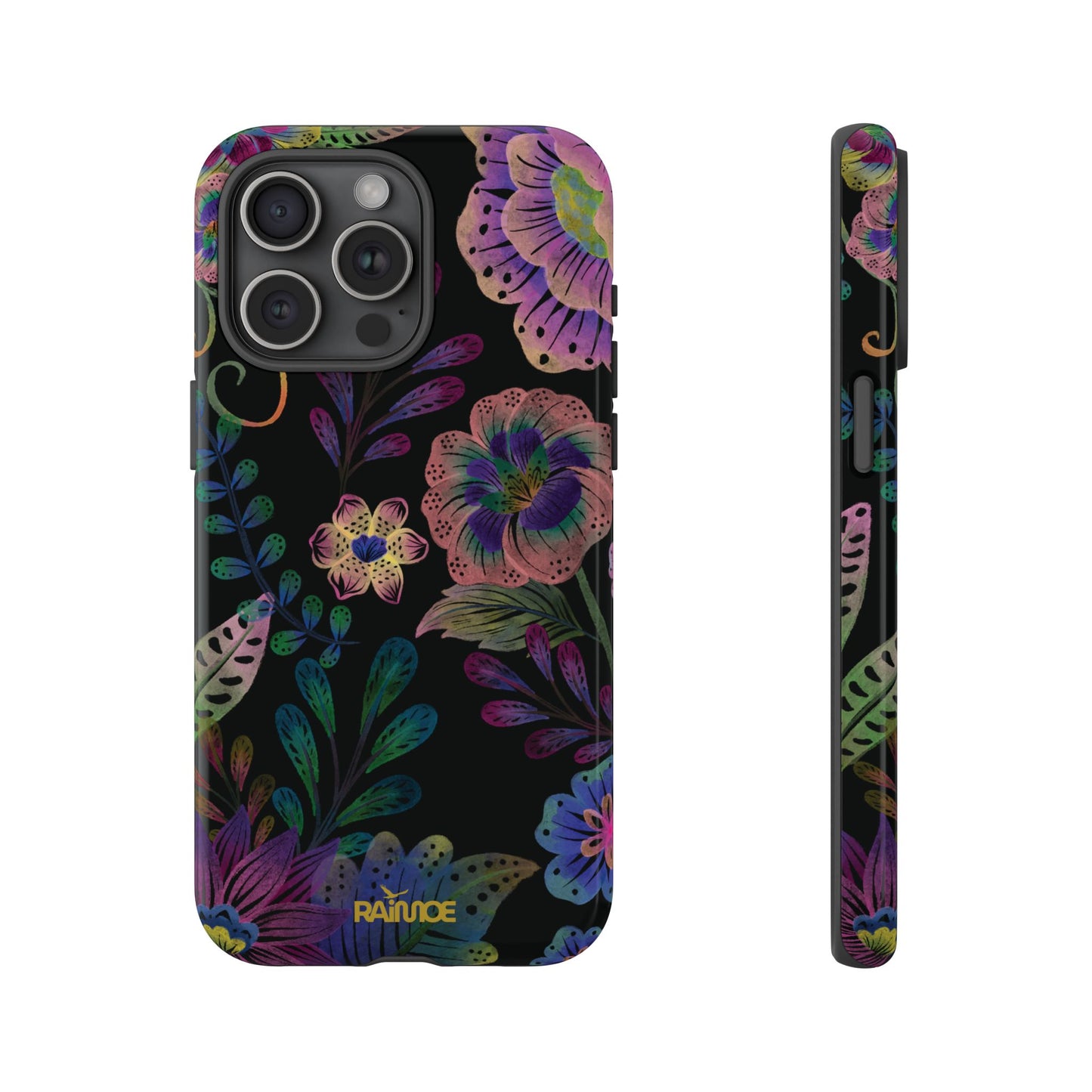 ピンク ルミナ - iPhone タフケース (光沢)