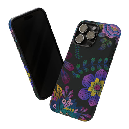 Funda resistente para iPhone (mate) Purple Lumina