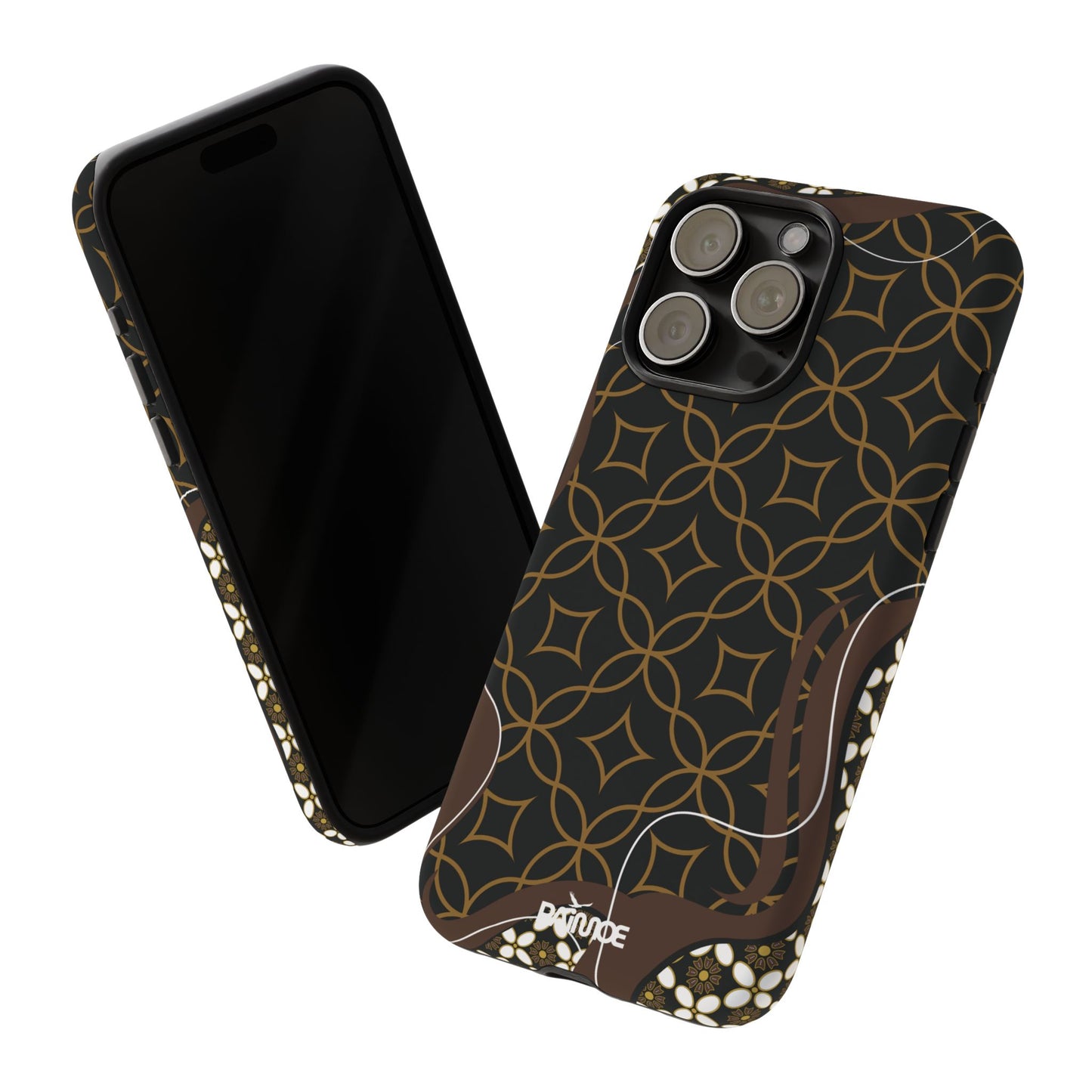 Impresión básica - Funda resistente para iPhone (mate)