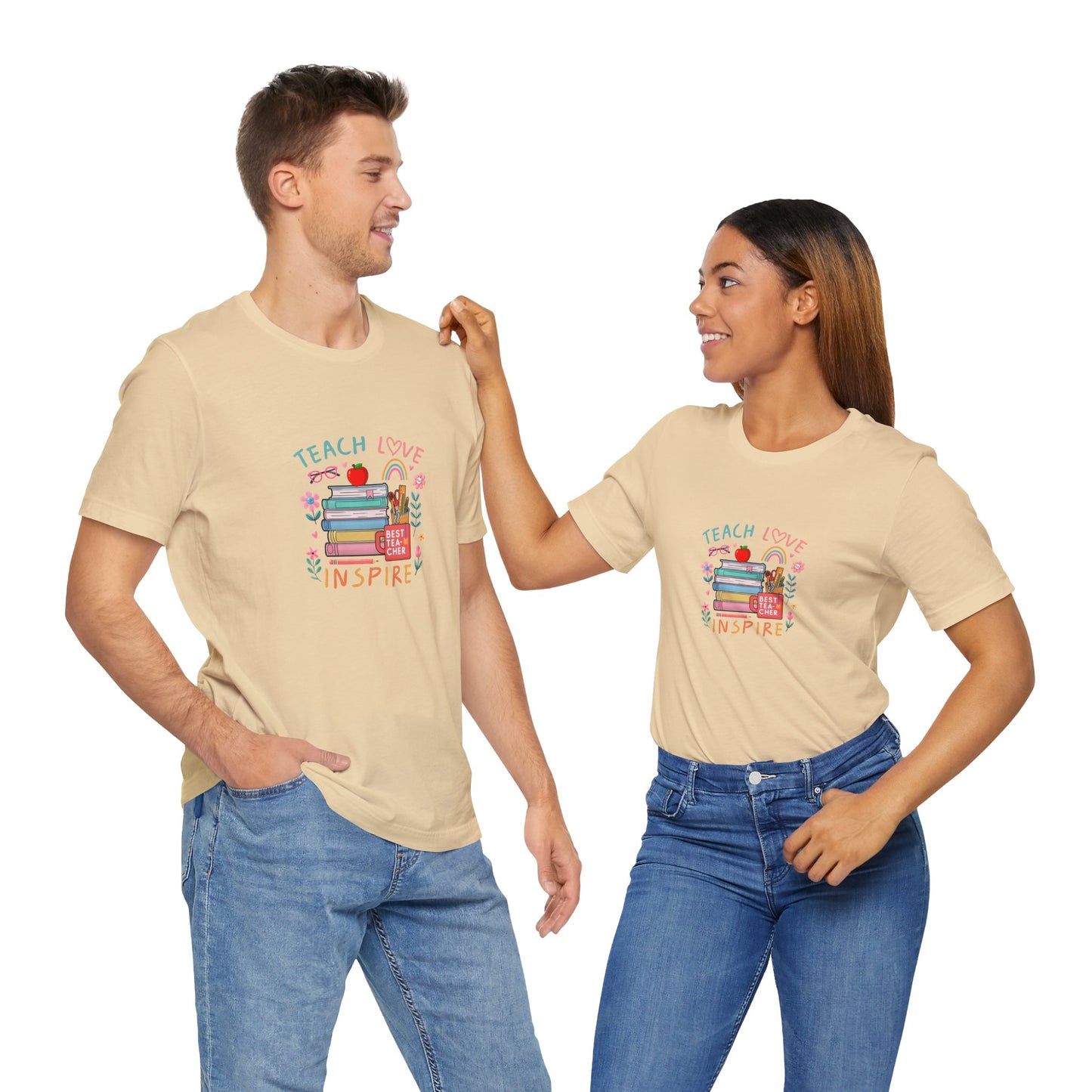 Teach Love Learn Graphic T-Shirt