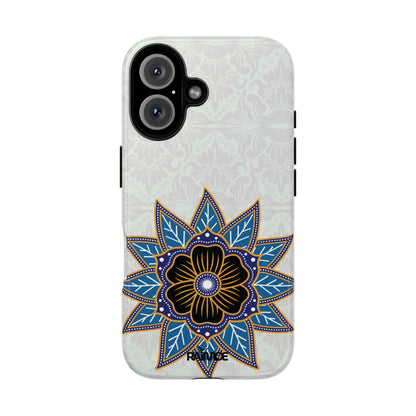 Funda resistente para iPhone (brillante) Blue Bloom