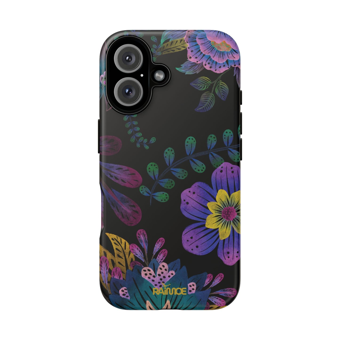 Funda resistente para iPhone (mate) Purple Lumina