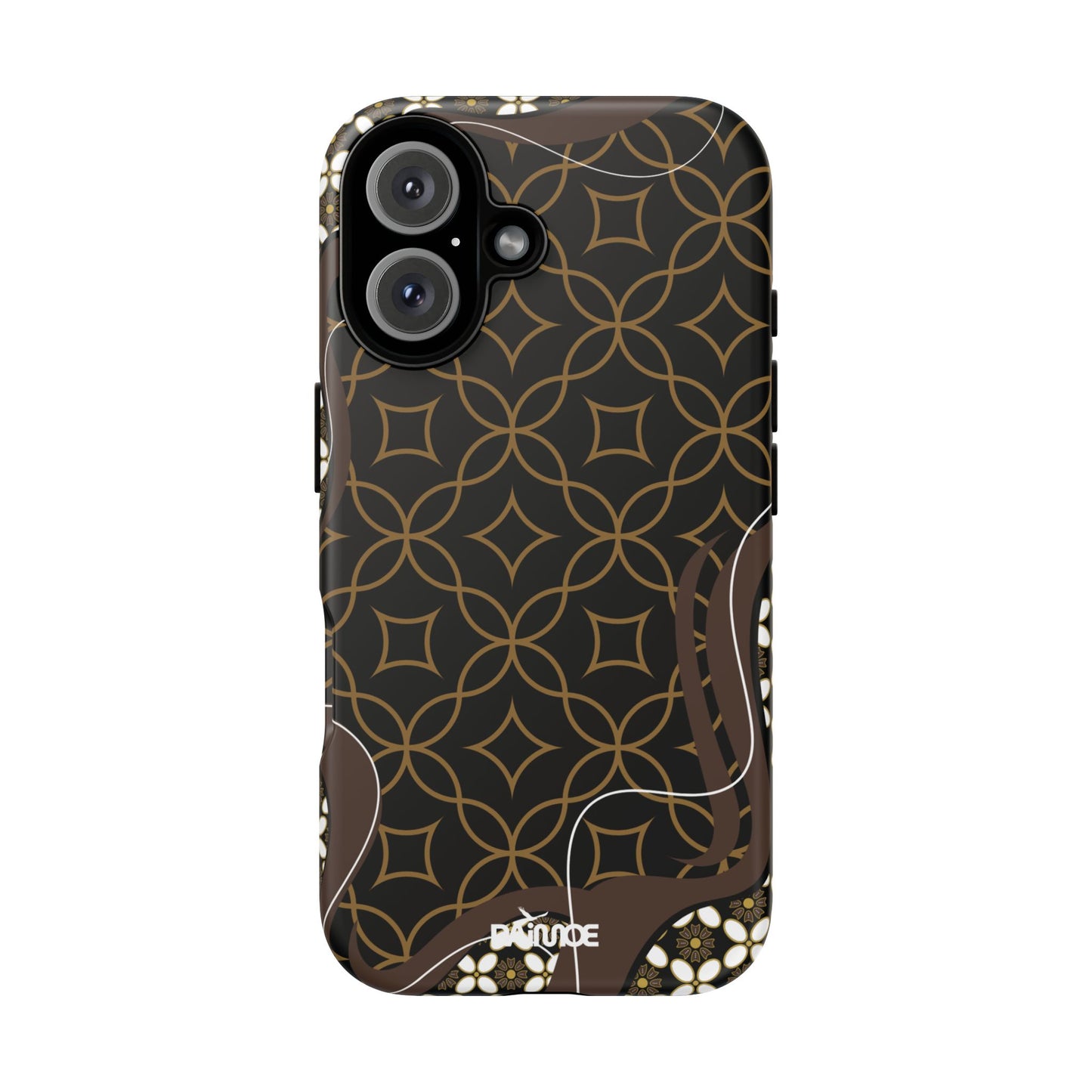 Impresión básica - Funda resistente para iPhone (mate)