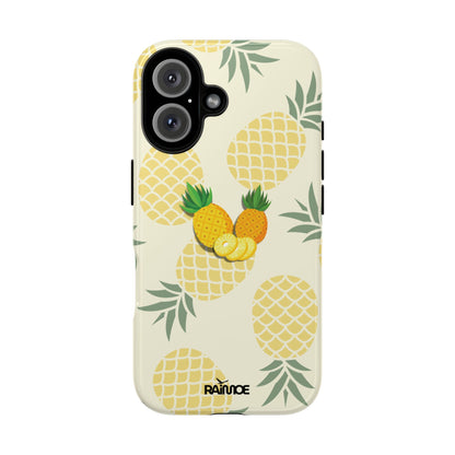 Tropical Pineapple - iPhone Tough Case (Glossy)
