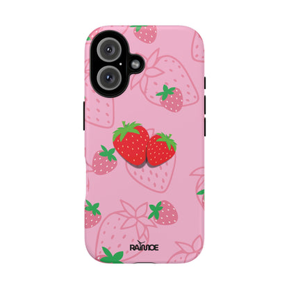 Fresa Jugosa - Funda Resistente para iPhone (Mate)