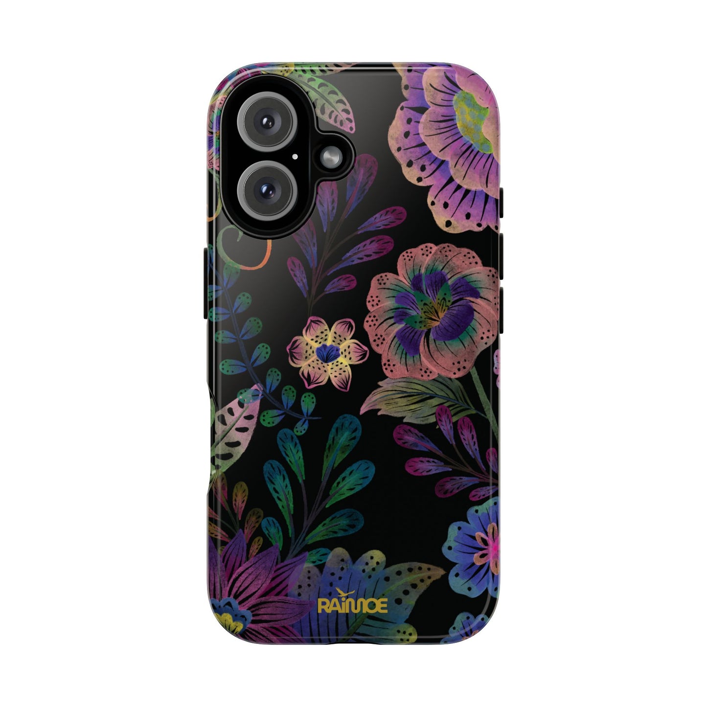 ピンク ルミナ - iPhone タフケース (光沢)