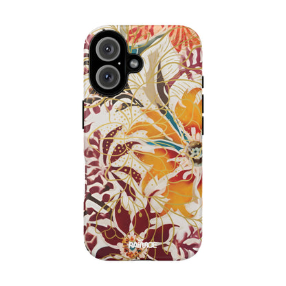 Auburn Floral - Funda resistente para iPhone (mate)