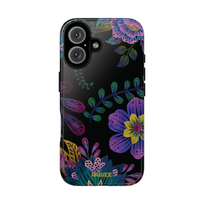 Funda resistente para iPhone (brillante) Purple Lumina