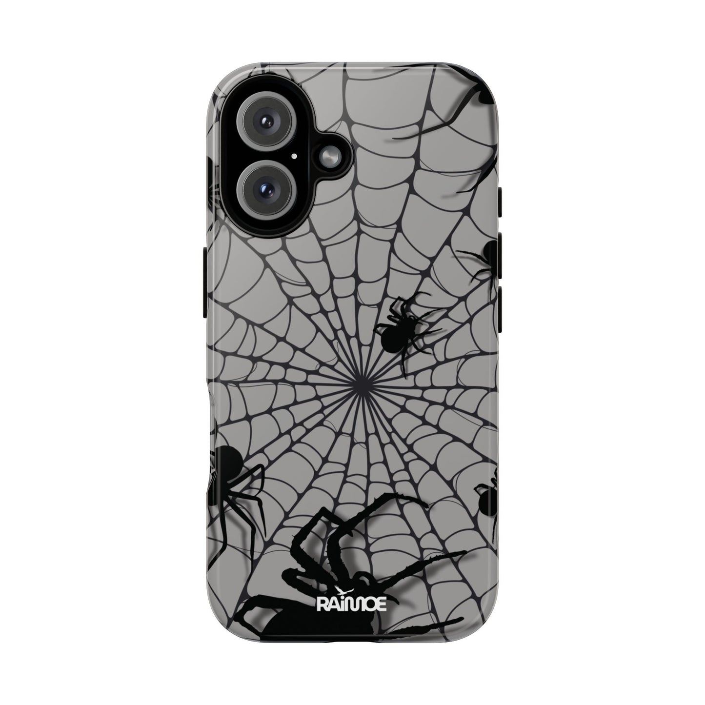 Telaraña - Funda resistente para iPhone (brillante)