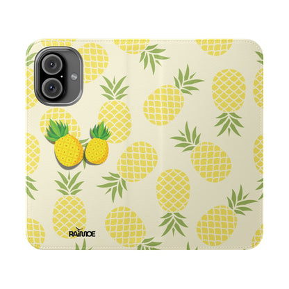 Tropical Pineapple - iPhone Flip Case