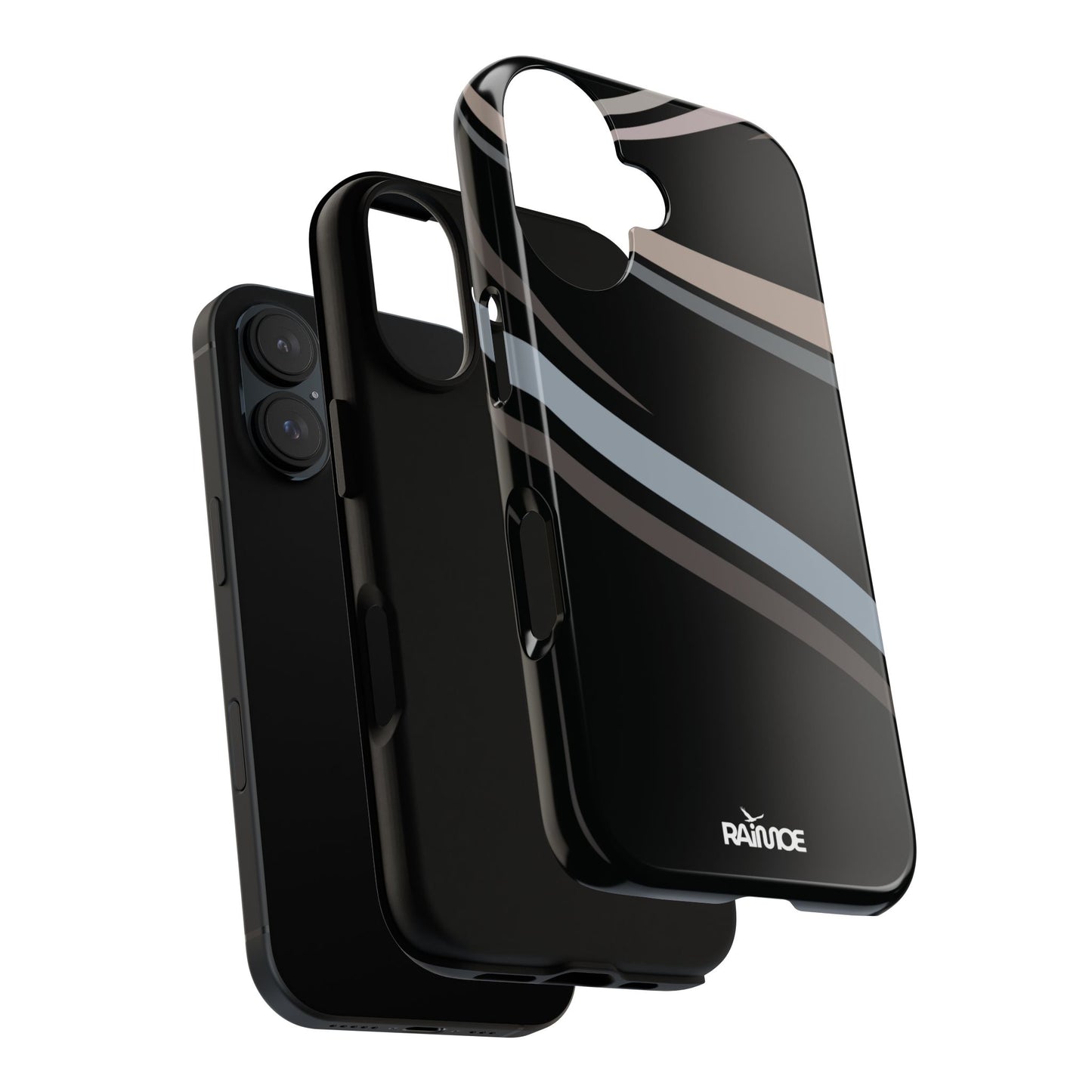 Ripple Lines - iPhone Tough Case (Glossy)
