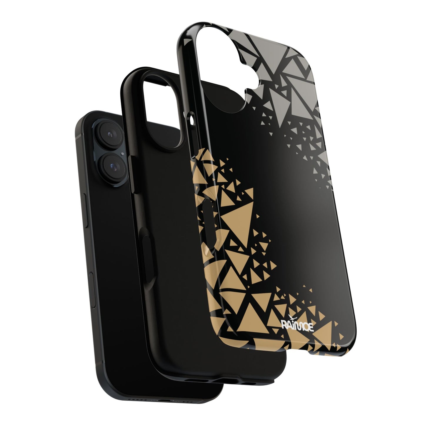 Triangles Web - iPhone Tough Case (Glossy)
