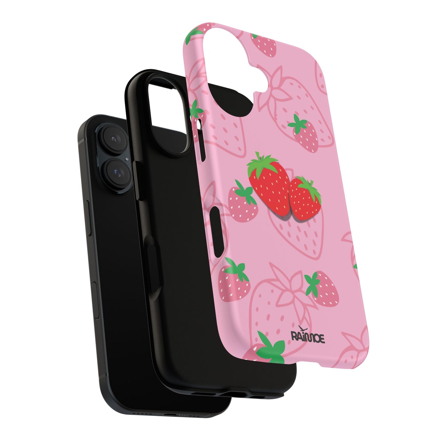 Fresa Jugosa - Funda Resistente para iPhone (Mate)